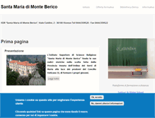 Tablet Screenshot of issrmonteberico.it